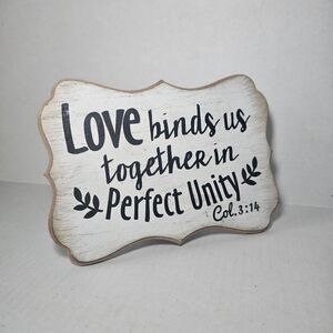 Hobby Lobby Love Binds Us Together In Perfect Unity Col 3:14